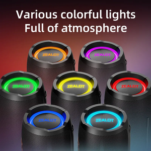 Lecteur de musique miniature professionnel, haut-parleurs amplifiés haute puissance 50W, portable, étanche, caisson de basses sans fil, haut-parleur Bluetooth - Product Image 5