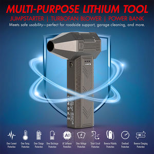 Nuevo V8 Jet 1200a Car Booster Soplador <span class=keywords><strong>de</strong></span> aire 12V Batería <span class=keywords><strong>de</strong></span> litio portátil 4.0l 2.0l <span class=keywords><strong>95</strong></span>.000 RPM Soplador inalámbrico Arrancador <span class=keywords><strong>de</strong></span> batería Banco <span class=keywords><strong>de</strong></span> energía - Product Image 6