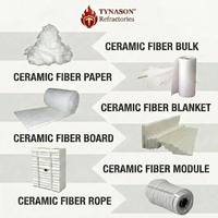 Papier en fibre céramique de qualité supérieure, 1260C, isolation flexible haute température pour joint de four industriel