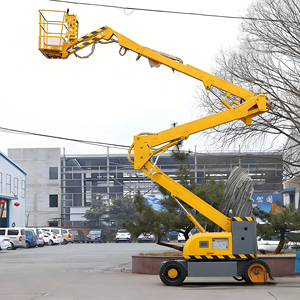 Spider 8-20m Faltbare Gelenk-Anhänger-Hebebühne Abschleppbare Teleskop-Arbeitsbühne - Product Image 6