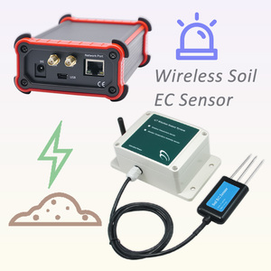 Sensor de humedad y temperatura del suelo impermeable CE inteligente 3 pines planta suelo inalámbrico suelo EC Sensor - Product Image 1