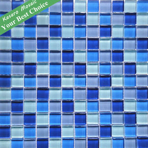 Thiết kế hiện đại gạch men khảm thủy tinh cho phòng tắm nhà bếp backsplash tường trang trí hồ bơi - Product Image 4