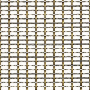 <span class=keywords><strong>Malla</strong></span> Metálica Decorativa de Diseño Arquitectónico, Tejido Twill, Fabricada Profesionalmente - Product Image 4