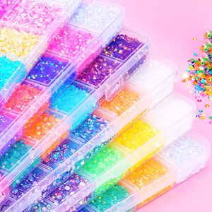 Offre Spéciale Strass en Résine AB de 3mm à Dos Plat pour DIY Vêtements, Nail Art, Téléphones Portables, Emballage Basique - Product Image 5
