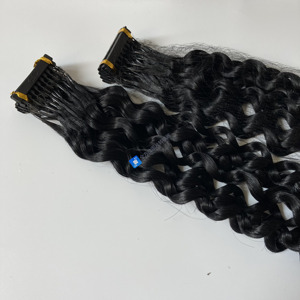 ผมต่อแบบ Double Drawn Virgin Remy 6D คุณภาพสูง เรียงเกล็ดผม สำหรับร้านเสริมสวยมืออาชีพ - Product Image 1