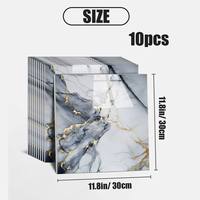 Papel Tapiz Autoadhesivo Geométrico de Mármol, Papel Tapiz de Espuma Gruesa para Decoración del Hogar, Panel de Pared para Fondo de Pared