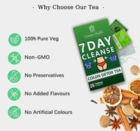 OEM 7 JOURS Cleanse Detox Tea Senna Leaf White Kidney Bean Perilla Leaf Cassia Seed Blended Colon Cleaning Health Tea