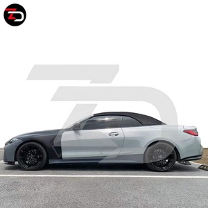 Plastica M4 Body Kit per <span class=keywords><strong>BMW</strong></span> <span class=keywords><strong>serie</strong></span> <span class=keywords><strong>4</strong></span> G22 Coupe G23 <span class=keywords><strong>Cabrio</strong></span> 425i 430i 2020 Up paraurti griglia principale cappa parafanghi minigonne laterali scarico - Product Image 2