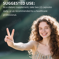 Capsules de collagène complexe de haute qualité pour femmes, avec acide hyaluronique, biotine, vitamine C et protéines hydrolysées, fournies par l'usine