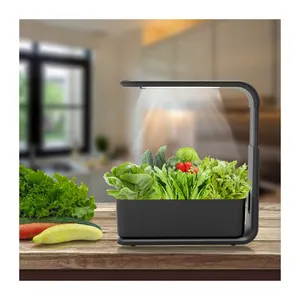 Brimel Hydro ponik Küche-Kit Indoor-Anbaus ysteme Mini-Smart-Home-Garten mit LED-Wachstums lampe