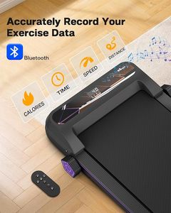 Подставка под стол коврик для ходьбы с наклоном, переносная беговая дорожка <span class=keywords><strong>2</strong></span> в 1 с Bluetooth и дистанционным управлением - Product Image 4