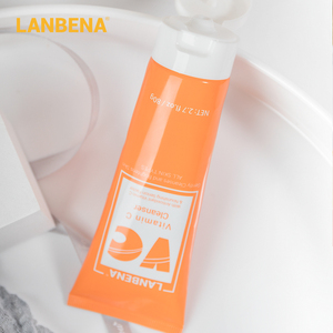 LANBENA vitamina c limpiador facial para hombres y mujeres de piel aburrimiento - Product Image 1