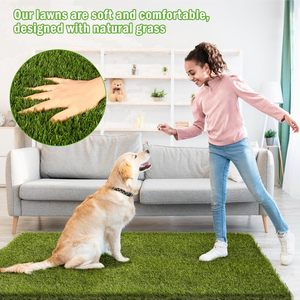 Césped Artificial Económico de 20 mm para Ocio, Césped Artificial <span class=keywords><strong>Universal</strong></span> para Decoración de Paisajes, Áreas de Juego y Espacios Exteriores - Product Image 4