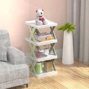 Dormitory Simple <b>Rack</b> Multi-Layer Space-Saving Foldable Plastic <b>Shoe</b> Living Room <b>Shoes</b> <b>Storage</b> - Product Image 2