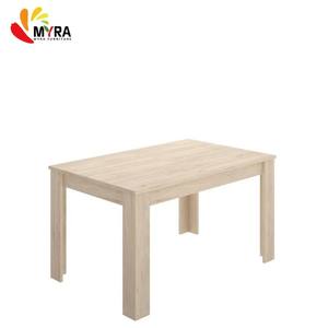 Table à manger extensible moderne en mélamine, table à manger rectangulaire pour restaurant, ensemble de table à manger - Product Image 1