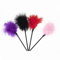 Bâton à plumes pour couples, jeu de rôle BDSM, jouet sexuel avec attaches pour le bondage