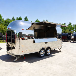 Commercial Multifunctional Ice Cream Fast Food Street Stall Cart Night Market Entrepreneurship Mobile Snack Cart Stainless Steel - Product Image 4