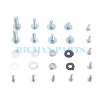 Kit de vis de carénage et de panneaux en plastique compatible avec les Pit Bikes CRF50 XR50 50cc 90cc 110cc 125cc 150cc 160cc