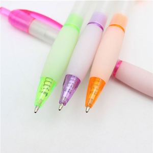 Cheapest Cute Plastic ABS Ballpoint <b>Pen</b> With Soft Rubber Grip Custom Printing Personal Logo for Student Gift - Product Image 3