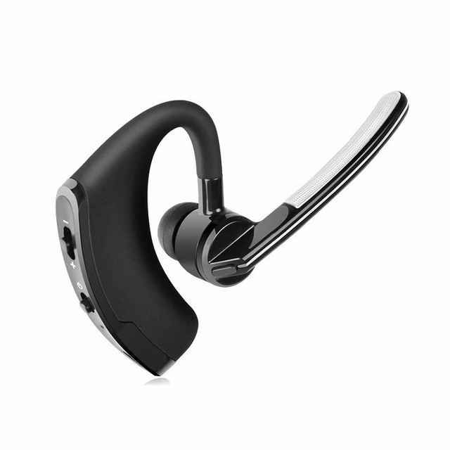 V8 Handsfree Wireless Headphones Voice Control Business Single Earphone