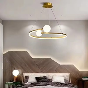 Nordic Luxury Decorative Chandelier Dining Room Living Room <strong>Bedroom</strong> Home <strong>Lighting</strong> Glass <strong>Shade</strong> Hanging Lamps - Product Image 1