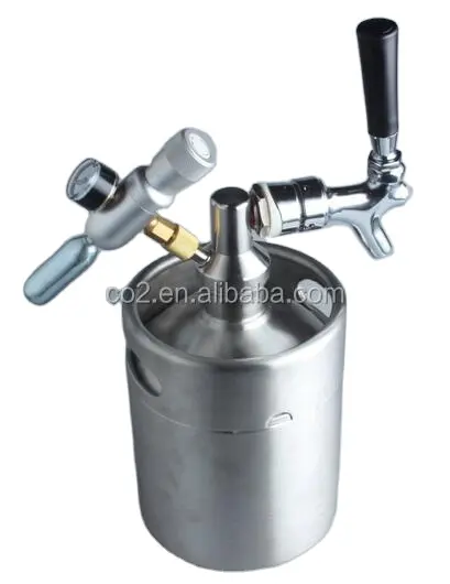 Cilindro de qualidade alimentício, 16g co2 hastler usado para cerveja, para carregamento de barril de cerveja e refrigerante,