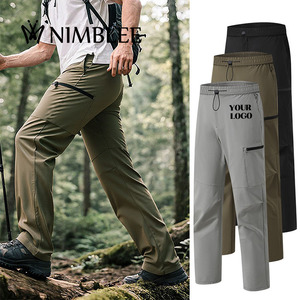 Pantalones <span class=keywords><strong>de</strong></span> Lona Casuales <span class=keywords><strong>de</strong></span> Peso Medio, Personalizados al por Mayor, con Cintura Elástica <span class=keywords><strong>Alta</strong></span>, para Escalada, Senderismo, <span class=keywords><strong>Montaña</strong></span>, Impermeables - Product Image 1