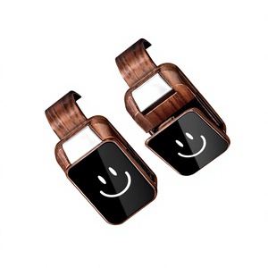 FOR Sunglasses Clips Wooden <b>Eyeglass</b> <b>Holder</b> Sun Visor Mount Creative Car Accessory for Sunglasses Storage - Product Image 4
