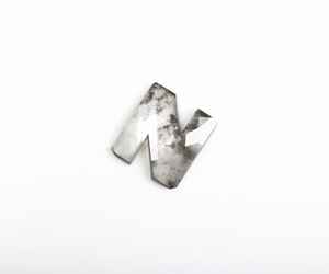 Diamante Cultivado en Laboratorio de 2.03 CT, 10.0 X 9.0 MM, Corte Sal y Pimienta, Forma de N, Certificado IGI, para Joyería - Product Image 5