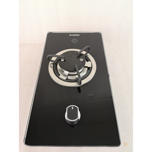 Estufa de Gas GR-B002 para Autocaravanas y Yates, Vidrio Templado y Acero Inoxidable, 200*365*70mm, Accesorio para Estufa de Camping - Product Image 1