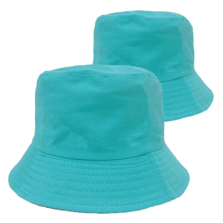 여행 어부 레저 버킷 모자 단색 패션 남성 여성 플랫 탑 와이드 브림 여름 모자 야외 스포츠 바이저