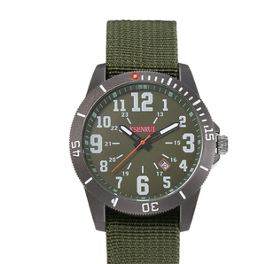 Cadeaux promotionnels DF1, logo personnalisé, montre à quartz, montre de sport imperméable pour l'extérieur, GREEN BOOTS - Product Image 6