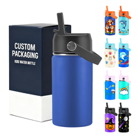 Bouteille d'eau isotherme en acier inoxydable sans BPA personnalisée pour enfants, bouteille d'eau pour tout-petits, enfants, école