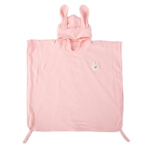 Serviettes <span class=keywords><strong>de</strong></span> plage pour bébé <span class=keywords><strong>Cape</strong></span> à capuche Serviette <span class=keywords><strong>de</strong></span> <span class=keywords><strong>bain</strong></span> pour enfants 4 couches <span class=keywords><strong>de</strong></span> <span class=keywords><strong>gaze</strong></span> douce en mousseline <span class=keywords><strong>de</strong></span> <span class=keywords><strong>coton</strong></span> absorbant <span class=keywords><strong>Cape</strong></span> à capuche pour enfants - Product Image 5