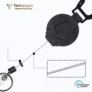 Cordon en plastique pour l'escalade en extérieur, boucle de traction facile, haute élasticité, porte-clés rétractable étanche pour voiture - Product Image 3