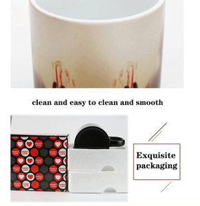 Su misura Rick & <span class=keywords><strong>Morty</strong></span> colorato magico porcellana tazza di caffè con coperchio usa e getta tazza di tè calda per regali aziendali - Product Image 3