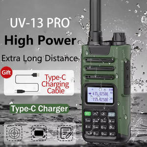 <span class=keywords><strong>Baofeng</strong></span> <span class=keywords><strong>UV</strong></span>-13 <span class=keywords><strong>PRO</strong></span> Mini talkie-walkie portable sans fil pour enfants 999 canaux 16 KM Long Ran double bande Type-C Jack mise à niveau <span class=keywords><strong>UV</strong></span>-<span class=keywords><strong>10R</strong></span> haute - Product Image 3
