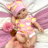Poupée Reborn en Silicone Bettie de 16 pouces à Yeux Ouverts, Yeux Étoilés Scintillants, Toucher Doux pour les Passionnés de Poupées, Nouvelles Mamans et Simulation Parentale