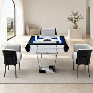 Mesa de Mahjong Automática Moderna de Lujo, Plateada Cromada, Entretenimiento en el Hogar, Color Personalizable JS-BLMJH, Diseño Moderno y Lujoso - Product Image 6