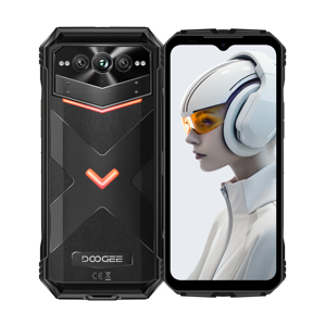Smartphone robuste <span class=keywords><strong>Doogee</strong></span> <span class=keywords><strong>V</strong></span> Max Plus 5G, 16 Go + 512 Go, écran 6,58 pouces, Android 14, processeur Dimensity 7050 Octa-Core, appareil photo IA 200 MP, batterie 22000 mAh - Product Image 1