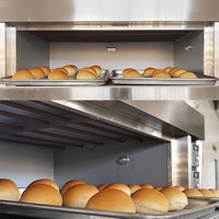 Horno de Convección Portátil de Acero Inoxidable con Control Digital y Alta Temperatura para Restaurante, Panadería, Pizzería