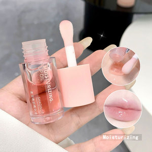 Etiqueta privada Aceite de labios a base de hierbas Esencia de agua vegana con propiedades hidratantes Hidratantes Base de lápiz labial afrutado que desvanece las líneas de labios - Product Image 4