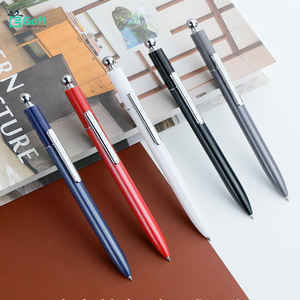 Bolígrafo de Gel Metálico de Tacto Pesado, Tipo Presión, para Firmas Comerciales, con Logotipo y Grabado Personalizados, Bolígrafo Publicitario para Oficina - Product Image 5