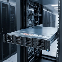 Server Rak 2U PowerEdge R730xd Prosesor Ganda Intel Xeon Penyimpanan Kepadatan Tinggi Siap Virtualisasi