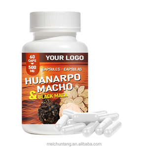 OEM & ODM 1500 мг на порцию черного корня Маки Huanarpo Macho капсулы для взрослых мужчин здоровая добавка с антиоксидантной эффективностью - Product Image 3