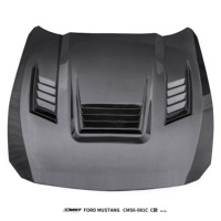 Capot avant en fibre de carbone FRP de haute qualité pour Ford Mustang S650 (24-26) – Style CMST C – Nouvelle version améliorée – Vente chaude