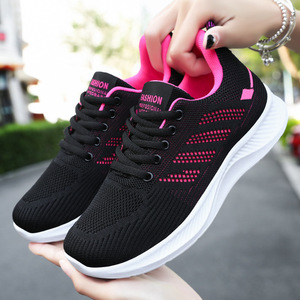 Chaussures de sport athlétiques pour femmes, nouvelle tendance, confortables, respirantes, en maille, style coréen - Product Image 3