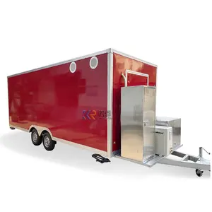 식품 운송을위한 모바일 식품 워머 자동차 점심 워머 맞춤형 로고 거리 판매 패스트 푸드 트럭