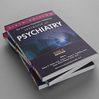 Livre de poche de psychiatrie de la American Psychiatric Publishing, 6e édition, impression personnalisée, faible MOQ, reliure cousue parfaite