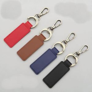 Luxury Designer Genuine Car Application Eco-Friendly European Style Keychain Holder Durable Stylish Leather <b>Key</b> <b>Chains</b> - Product Image 3